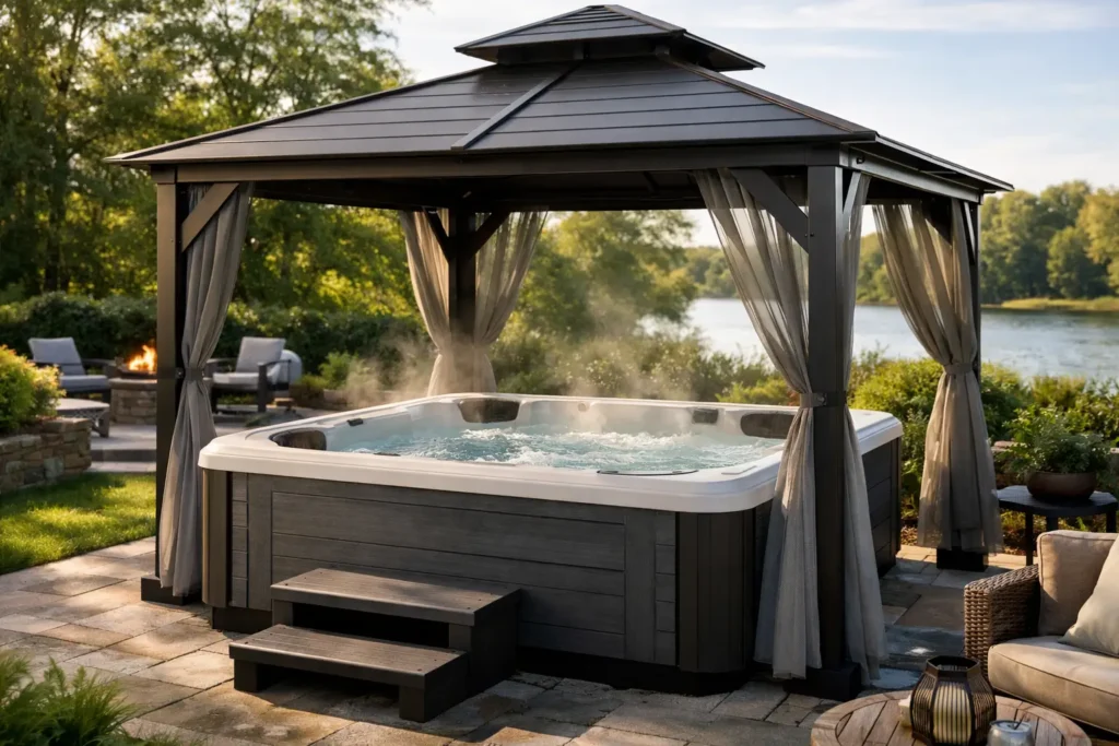 choosing the right gazebo for your hot tub