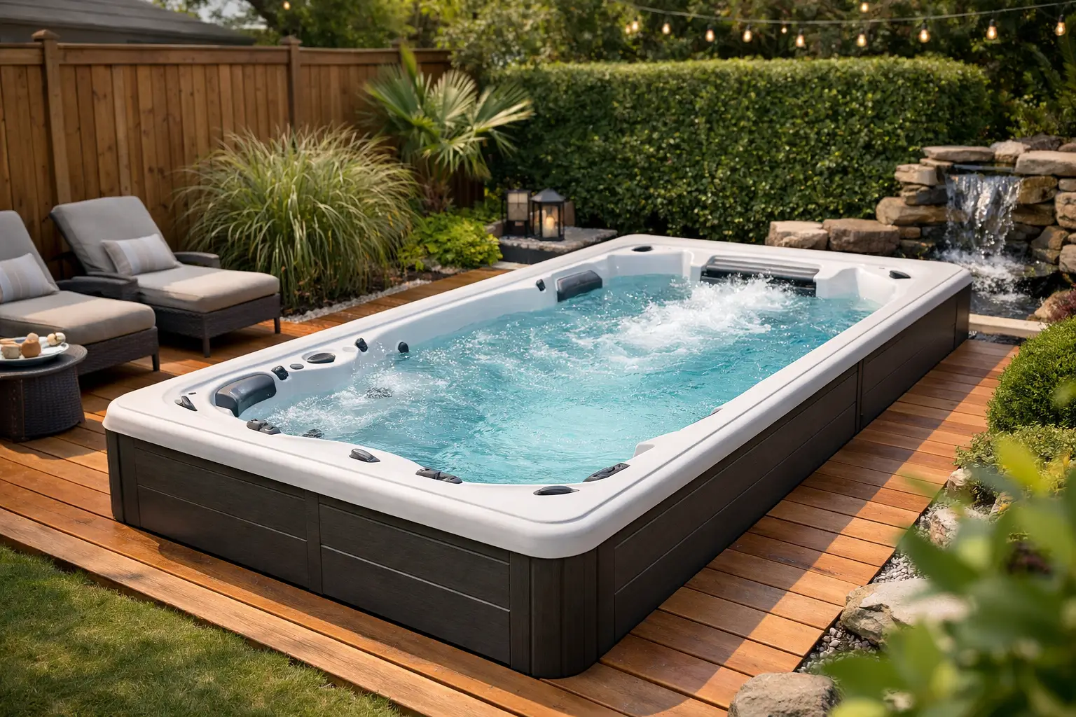 What Swim Spa for a Small Backyard Will Fit?