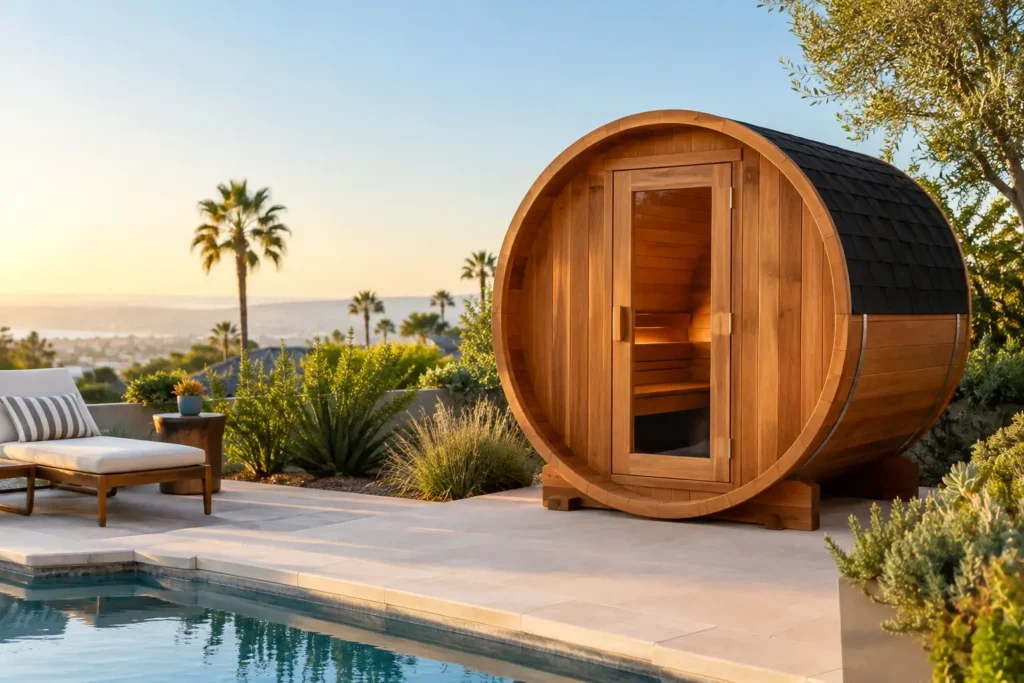 backyard sauna buying guide for socal homes