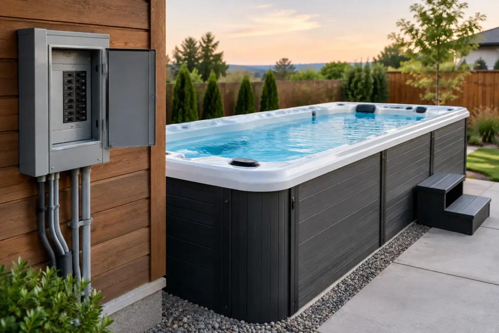 swim spa electrical requirements for your backyard